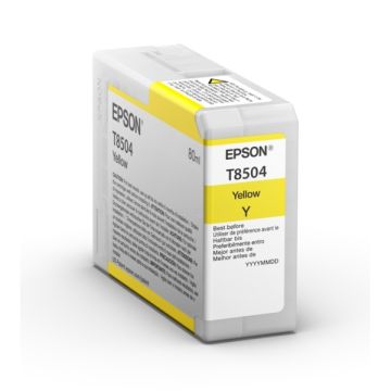 Cartouche d'origine - Epson C13T850400 / T8504 - jaune