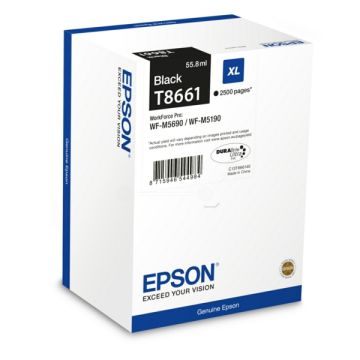Cartouche d'origine - Epson C13T866140 / T8661 - noire