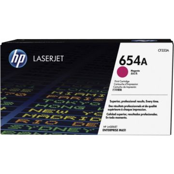 Toner d'origine - HP CF333A / 654A - magenta
