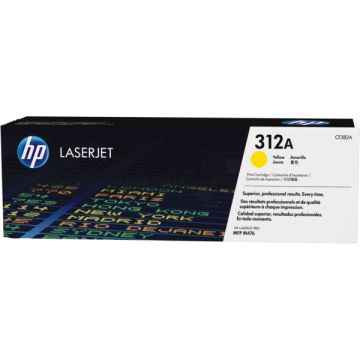 Toner d'origine - HP CF382A / 312A - jaune