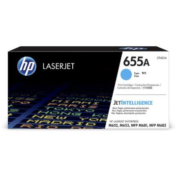 Toner d'origine - HP CF451A / 655A - cyan