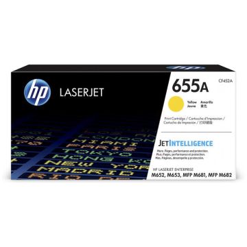 Toner d'origine - HP CF452A / 655A - jaune