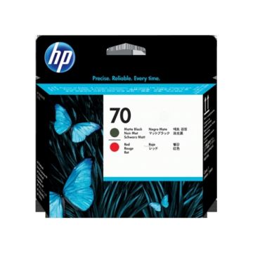 Tête d'impression d'origine - HP C9409A / 70 - noire, rouge