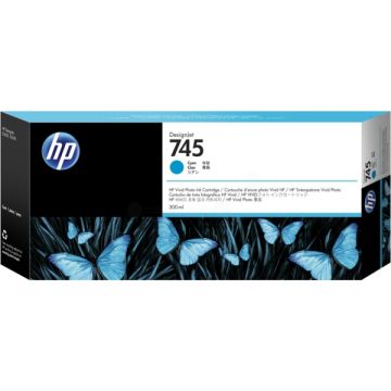 Cartouche d'origine - HP F9K03A / 745 - cyan