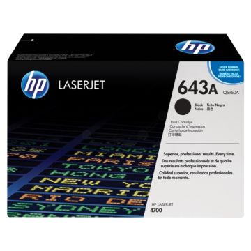 Toner d'origine - HP Q5950A / 643A - noir