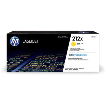 Toner d'origine - HP W2122X / 212X - jaune