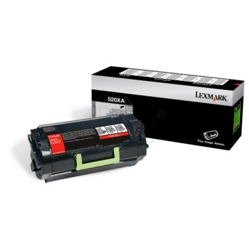 Toner d'origine - Lexmark 52D0XA0 / 520XA - noir Toner d'origine - Lexmark 52D0XA0 / 520XA - noir