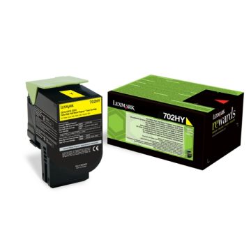 Toner d'origine - Lexmark 70C2HY0 / 702HY - jaune