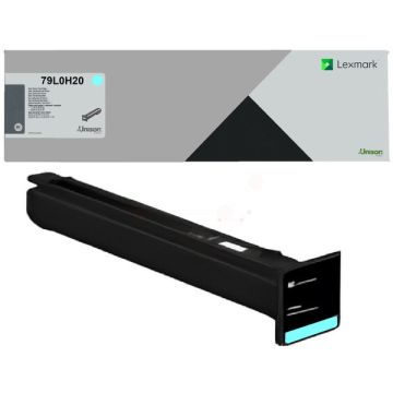 Toner d'origine - Lexmark 79L0H20 - cyan