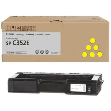 Toner d'origine - Ricoh 407386 / TYPE SP 352 E - jaune