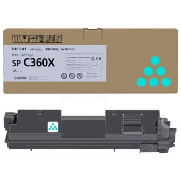 Toner d'origine - Ricoh 408251 / SPC360X - cyan