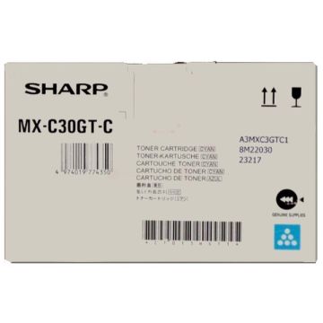 Toner d'origine - Sharp MXC30GTC - cyan