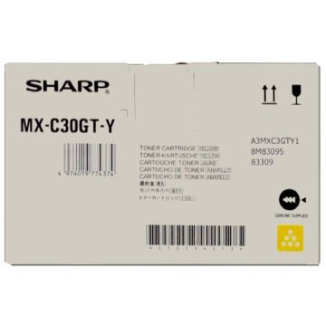 Toner d'origine - Sharp MXC30GTY - jaune