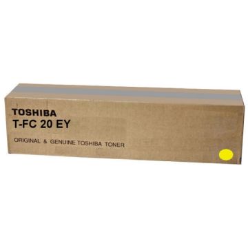 Toner d'origine - Toshiba 6AJ00000070 / T-FC 20 EY - jaune