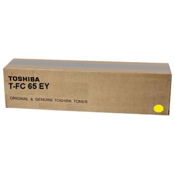Toner d'origine - Toshiba 6AK00000185 / T-FC 65 EY - jaune