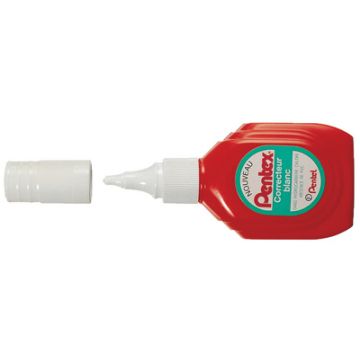 Pentel Flacon correcteur ZLC1W, blanc, contenu: 18 ml Pentel Flacon correcteur ZLC1W, blanc, contenu: 18 ml