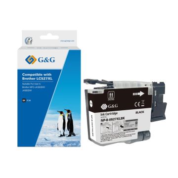 Cartouche compatible de première qualité - Brother LC527XLBK - noire