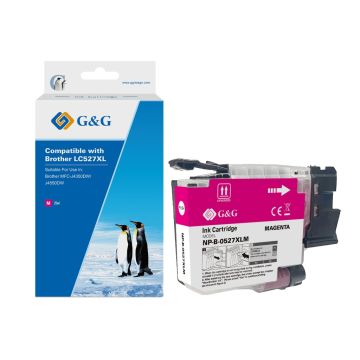 Cartouche compatible de première qualité - Brother LC527XLM - magenta