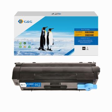 Toner compatible de première qualité - Lexmark 55B2H00 - noir
