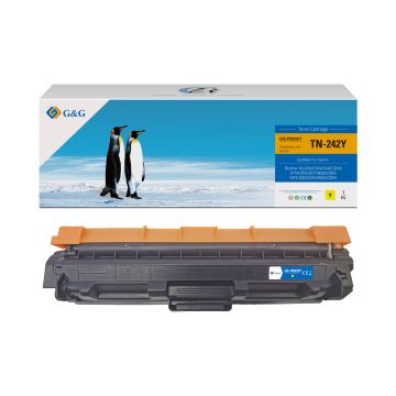 Toner compatible de première qualité - Brother TN246Y - jaune