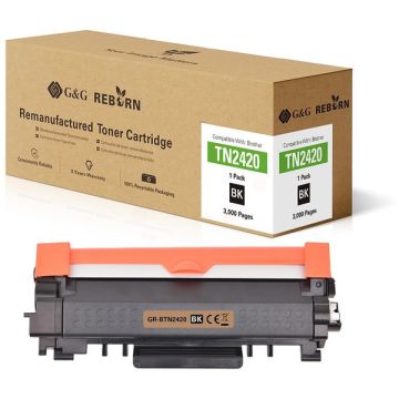 Toner compatible de première qualité - Brother TN2420 - noir