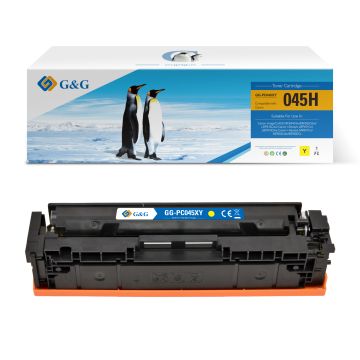 Toner compatible de première qualité - Canon 1243C002 / 045H - jaune