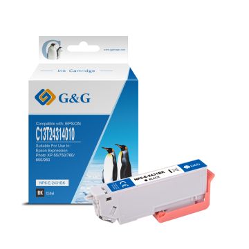 Cartouche compatible de première qualité - Epson C13T24314010 / 24XL - noire