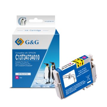 Cartouche compatible de première qualité - Epson C13T34734010 / 34XL - magenta