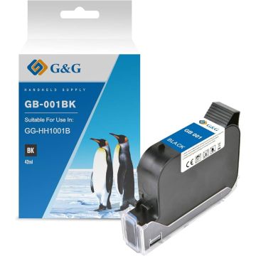 Cartouche d'origine - G&G Image 17012 / GB-001 BK - noire