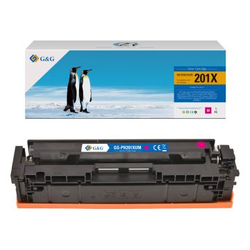 Toner compatible de première qualité - HP CF403X / 201X - magenta