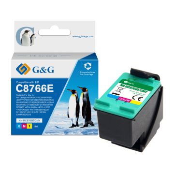 Cartouche compatible de première qualité - HP C8766EE / 343 - multicouleur