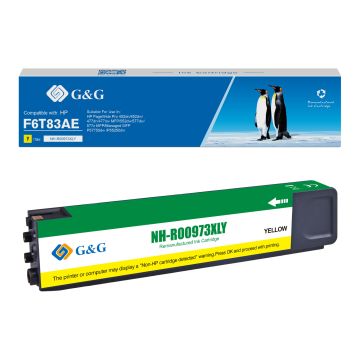 Cartouche compatible de première qualité - HP F6T83AE / 973X - jaune