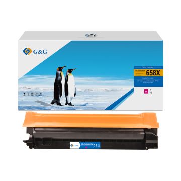 Toner compatible de première qualité - HP W2003X / 658X - magenta