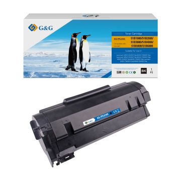 Toner compatible de première qualité - Lexmark 51B2000 - noir