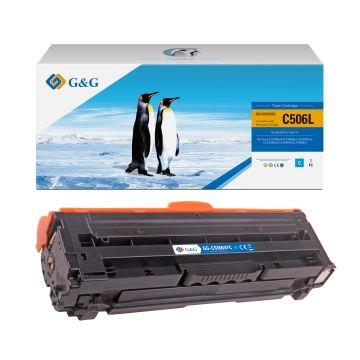 Toner compatible de première qualité - Samsung CLTC506LELS / C506L - cyan