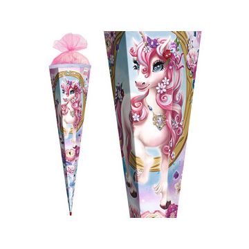 ROTH Schultüte "Einhorn Beauty", eckig, 850 mm