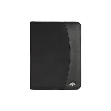 WEDO Conférencier Elegance, A4, similicuir/nylon, noir