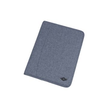 WEDO Serviette classeur "DENIM", A4, en polyester, bleu mêlé