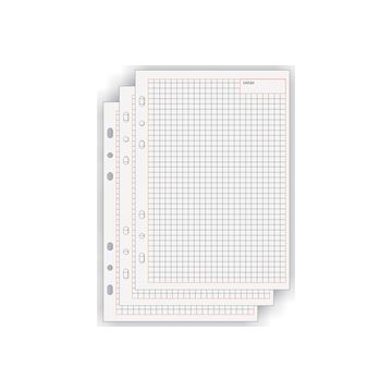 bind Fiche de rechange pour notes Manager, A5, quadrillé bind Fiche de rechange pour notes Manager, A5, quadrillé