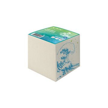 herlitz Cube de papier GREENline, 90 x 90 mm, 80 g/m2, gris
