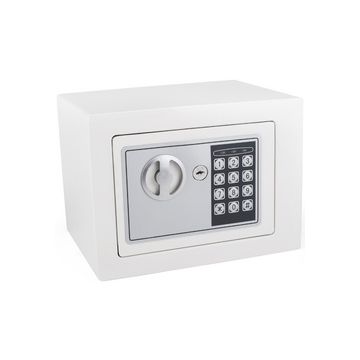 pavo Mini coffre-fort, avec serrure électronique, blanc