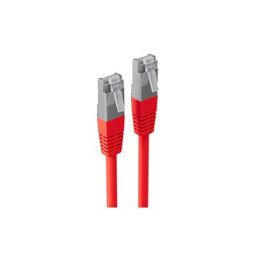 shiverpeaks Cable patch BASIC-S, cat.6, S/FTP, 0,25 m, rouge