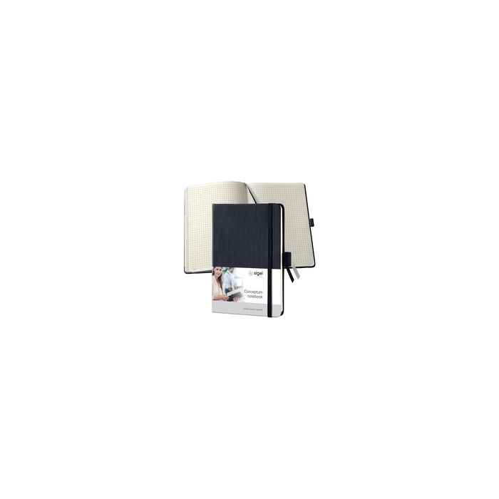 Notizbuch CONCEPTUM Design Casual punktkariert A4 187x280mm taupe Sigel 194 Seiten Hardcover CO690 kaufen | Geschäfts- und Spaltenbücher bei